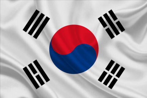 Nome da bandeira coreia do sul Taegeukgi, 태극기