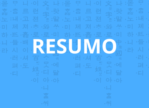 Resumos gramática coreana