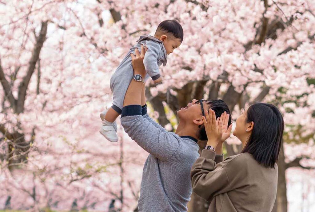 Vocabulário família em coreano