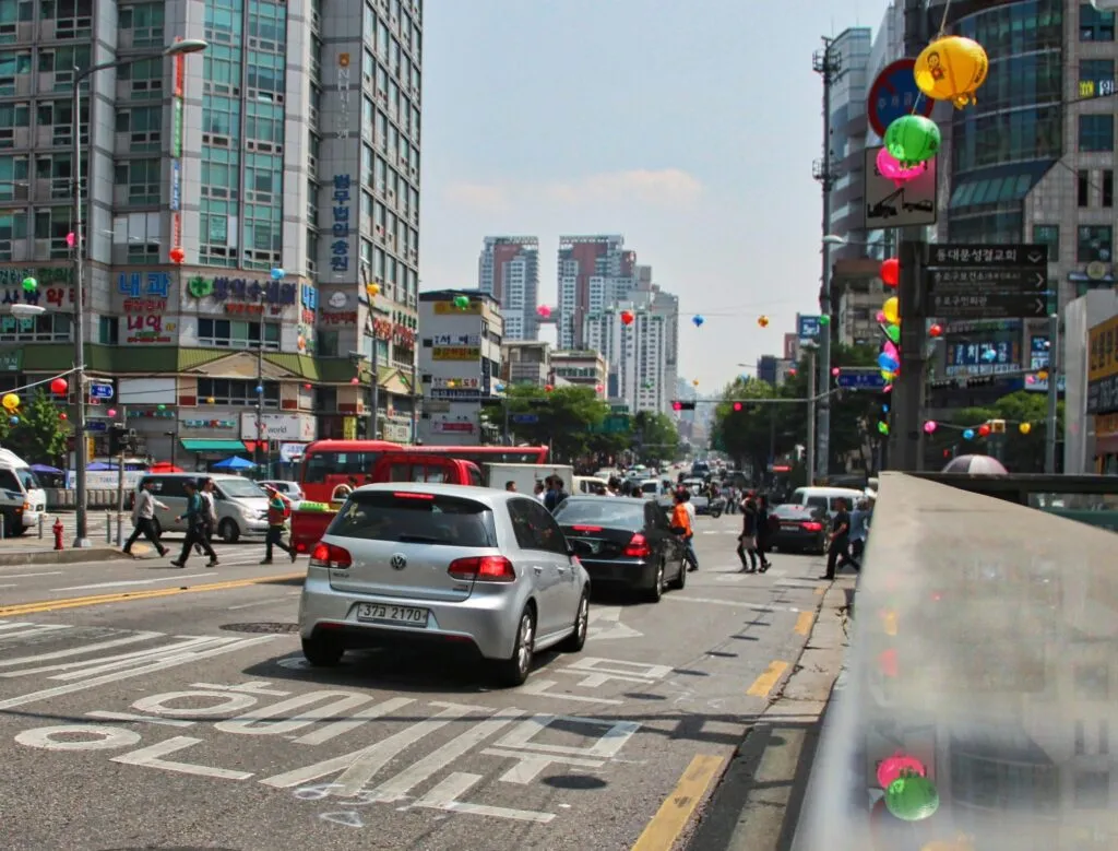 Vocabulário de transportes em coreano